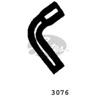 Durite de radiateur GATES 3076