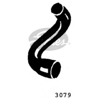 Durite de radiateur GATES 3079