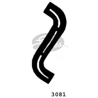 Durite de radiateur GATES 3081