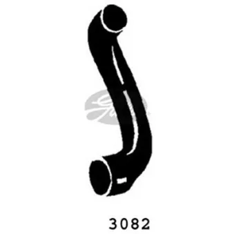 Durite de radiateur GATES 3082