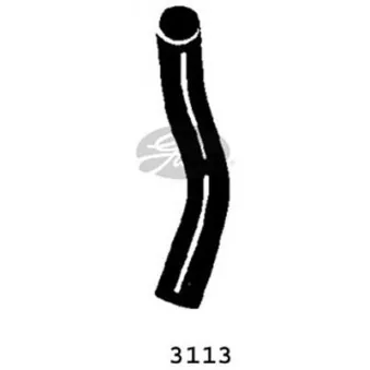 Durite de radiateur GATES 3113
