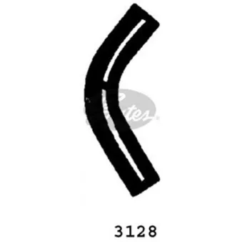 Durite de radiateur GATES 3128