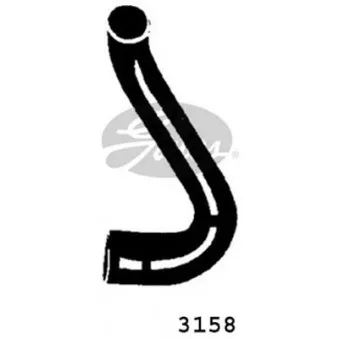 Durite de radiateur GATES 3158