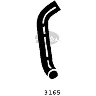 Durite de radiateur GATES 3165