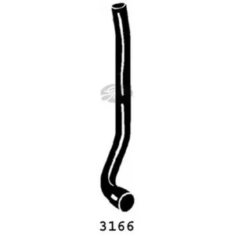 Durite de radiateur GATES 3166