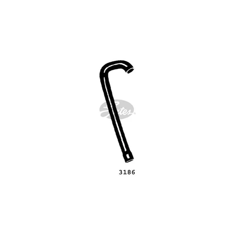 Durite de radiateur GATES 3186