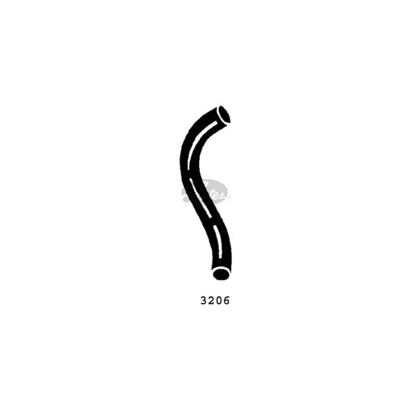 Durite de radiateur GATES 3206