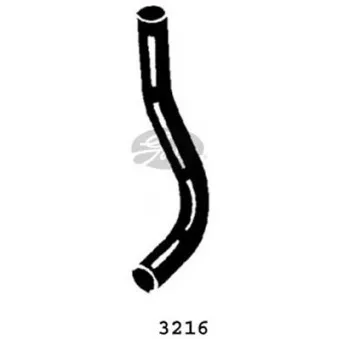 Durite de radiateur GATES 3216