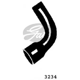 Durite de radiateur GATES 3234