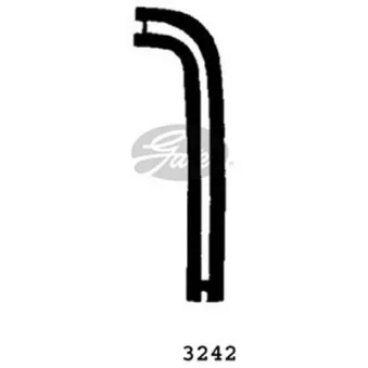 Durite de radiateur GATES 3242