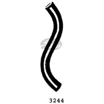 Durite de radiateur GATES 3244