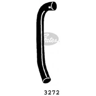 Durite de radiateur GATES 3272