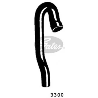 Durite de radiateur GATES 3300