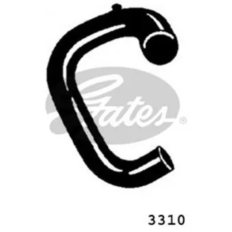 Durite de radiateur GATES 3310