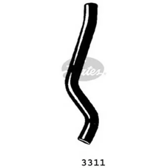 Durite de radiateur GATES 3311