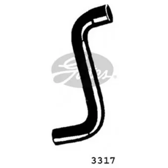 Durite de radiateur GATES 3317