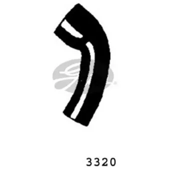 Durite de radiateur GATES 3320