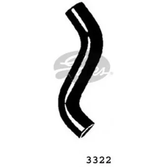Durite de radiateur GATES 3322