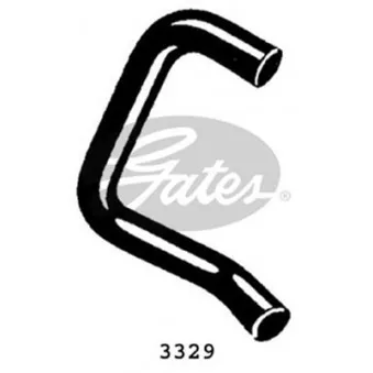 Durite de radiateur GATES 3329