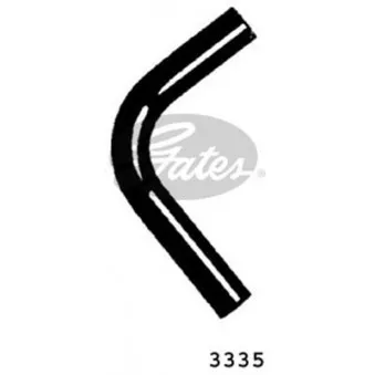 Durite de radiateur GATES 3335