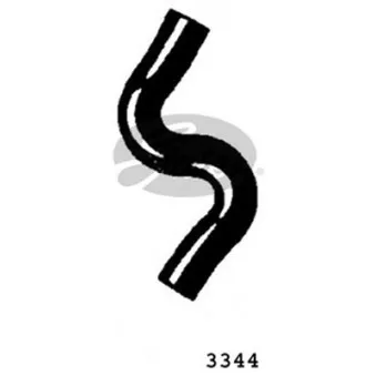 Durite de radiateur GATES 3344