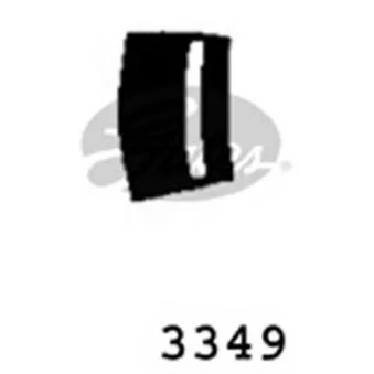 Durite de radiateur GATES 3349