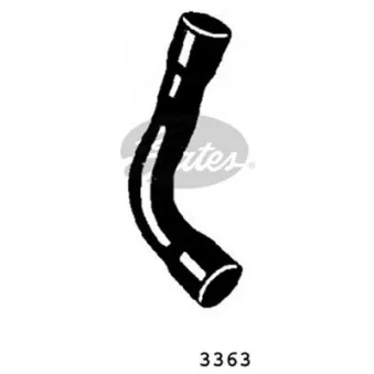 Durite de radiateur GATES 3363