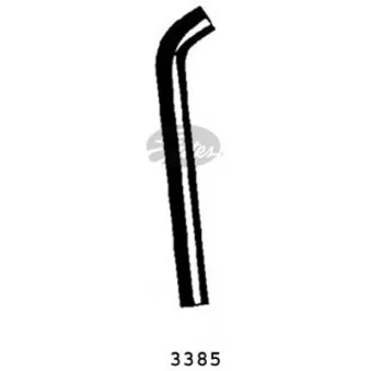 Durite de radiateur GATES 3385