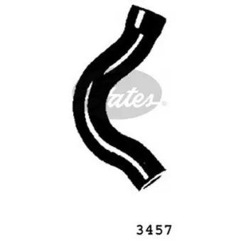 Durite de radiateur GATES 3457