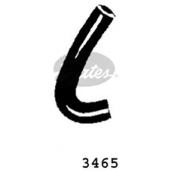 Durite de radiateur GATES 3465