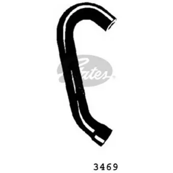 Durite de radiateur GATES 3469