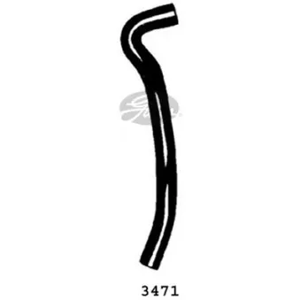 Durite de radiateur GATES 3471