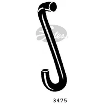 Durite de radiateur GATES 3475