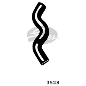 Durite de radiateur GATES 3528