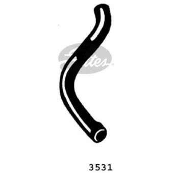 Durite de radiateur GATES 3531