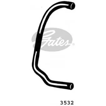 Durite de radiateur GATES 3532