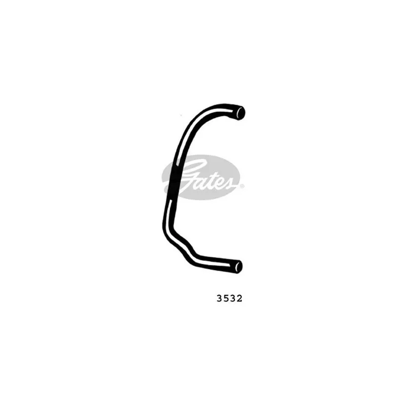Durite de radiateur GATES 3532