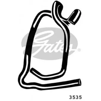 Durite de radiateur GATES 3535