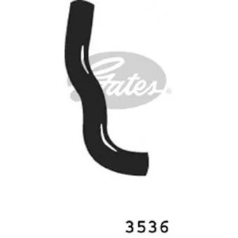 Durite de radiateur GATES 3536