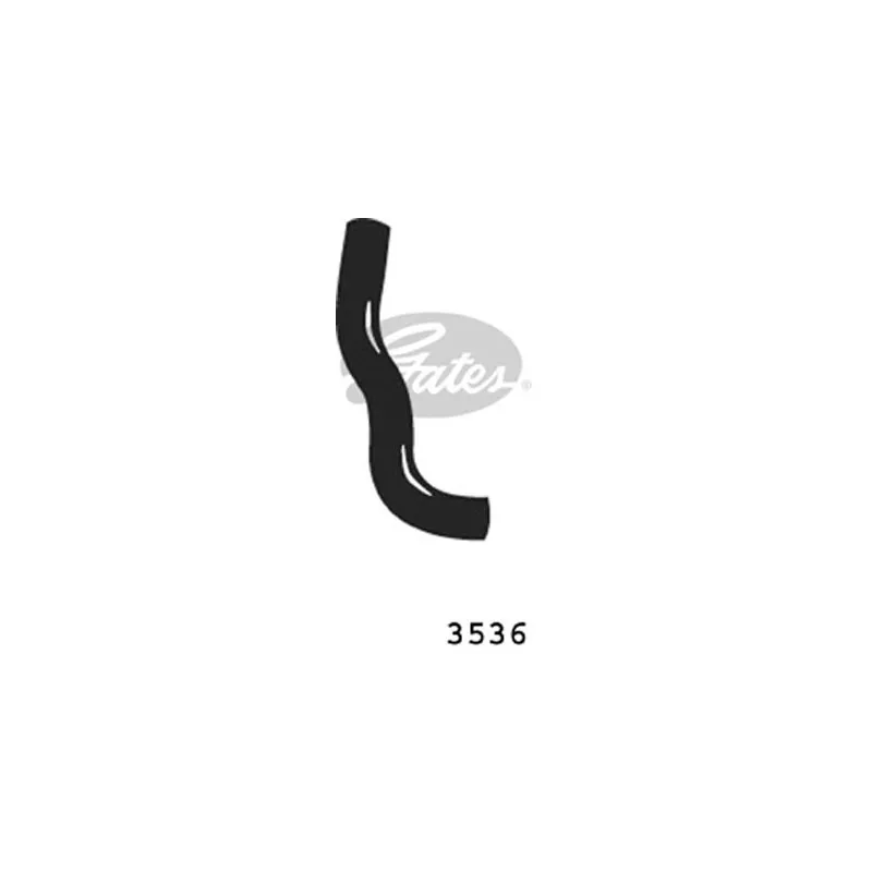 Durite de radiateur GATES 3536