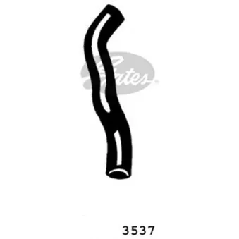 Durite de radiateur GATES 3537