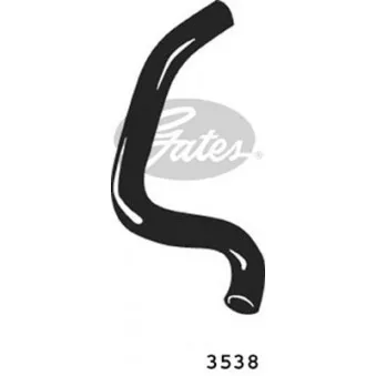 Durite de radiateur GATES 3538