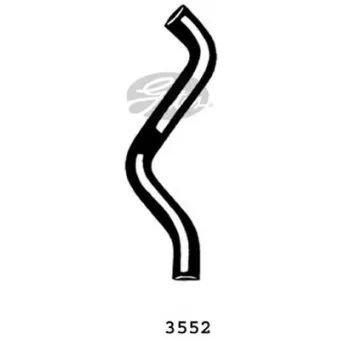 Durite de radiateur GATES 3552