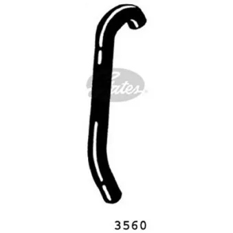 Durite de radiateur GATES 3560