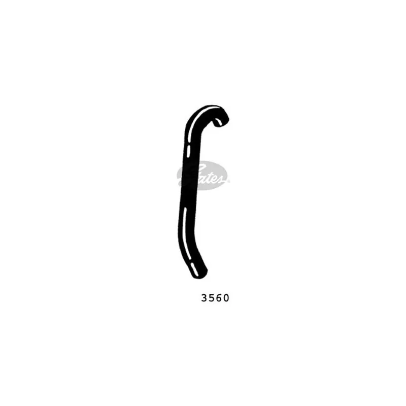 Durite de radiateur GATES 3560