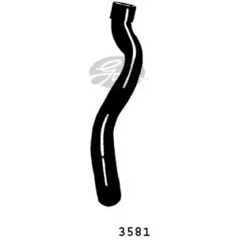 Durite de radiateur GATES 3581