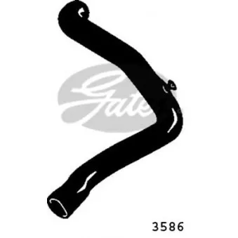 Durite de radiateur GATES 3586
