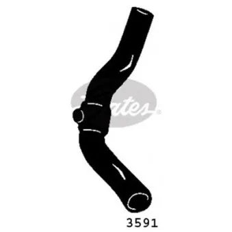 Durite de radiateur GATES 3591