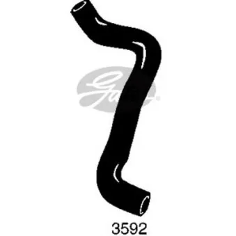 Durite de radiateur GATES 3592