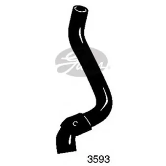 Durite de radiateur GATES 3593